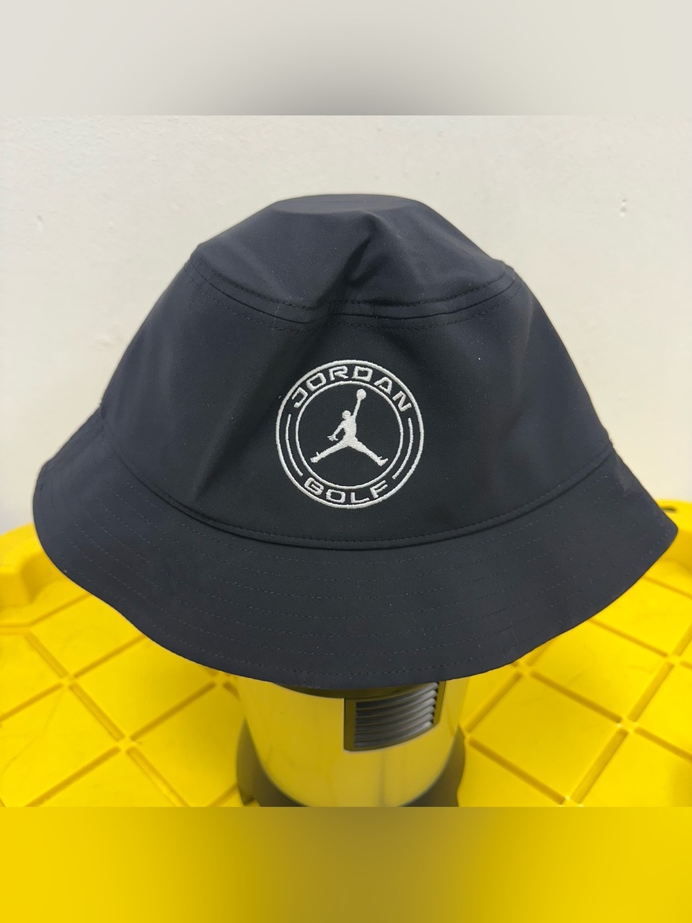 Nike Jordan Apex Golf Hat Bucket Cap Black Sail IM4517-010 Black Mens Unisex